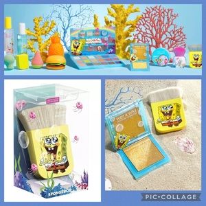 WnW Spongebob Collection Flat Kabuki Brush
